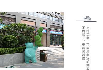 不銹鋼鐵藝熊雕塑 室內(nèi)外動(dòng)物擺件 重慶鏤空園林景觀雕塑 杜克實(shí)業(yè)